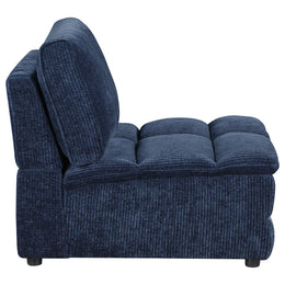Atlantic 6-piece Upholstered Modular Sectional Sofa Blue
