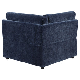 Atlantic 6-piece Upholstered Modular Sectional Sofa Blue