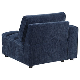 Atlantic 6-piece Upholstered Modular Sectional Sofa Blue