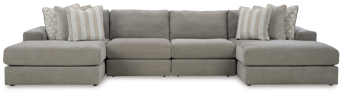 Avaliyah 3-Piece Sectional with Ottoman