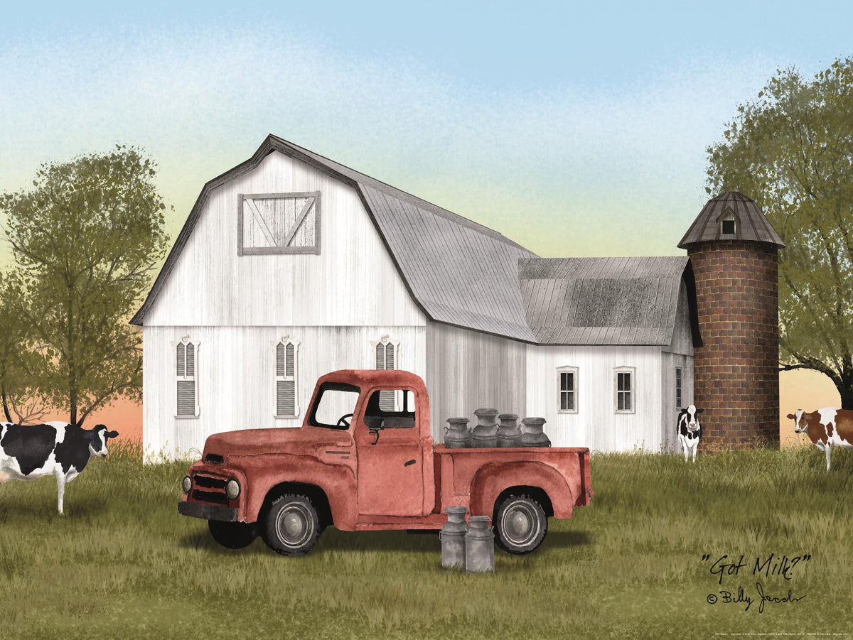 Got Milk? By Billy Jacobs Giclee Canvas