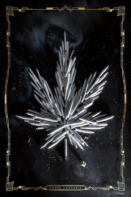 Carpe Cannabis By Yellow CafÃ© Giclee Canvas