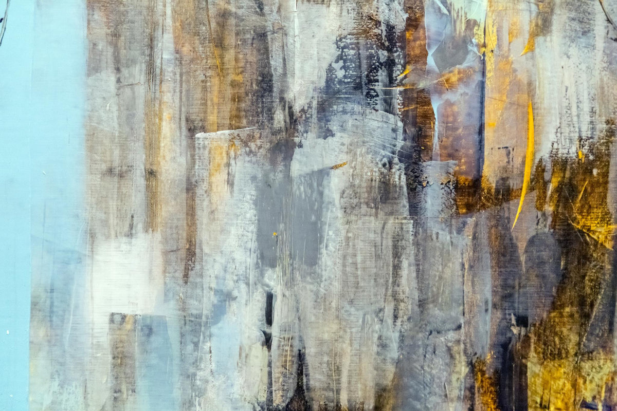 Blue Abstract Giclee Canvas