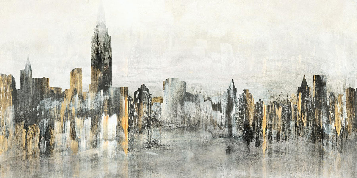 Bright City Lights By Susan Jill Giclee Canvas