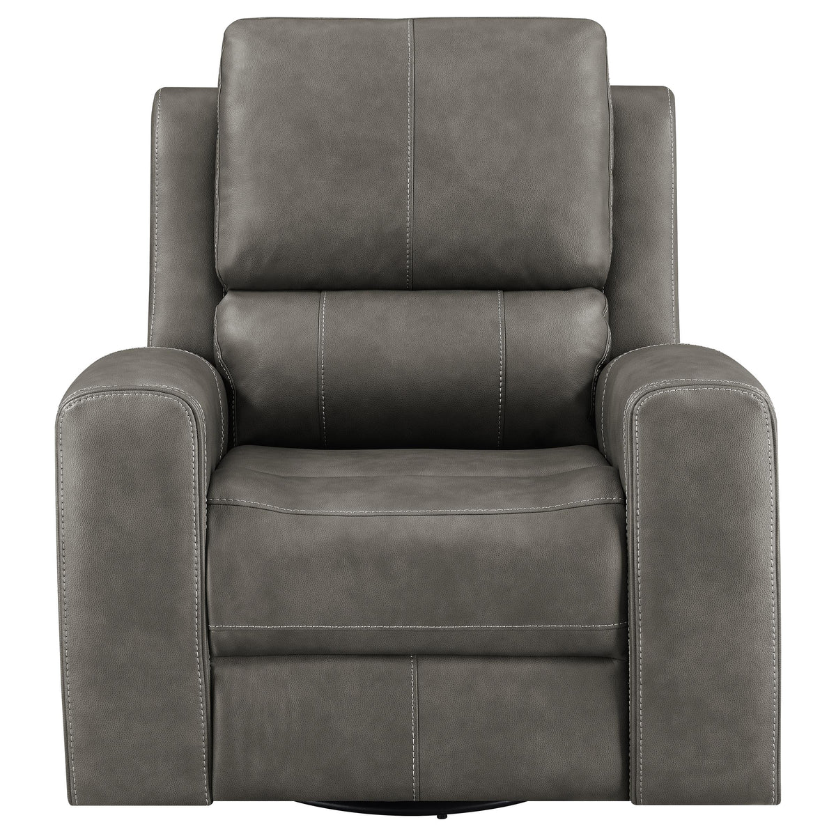 Brickston Triple Power Swivel Glider Recliner Charcoal