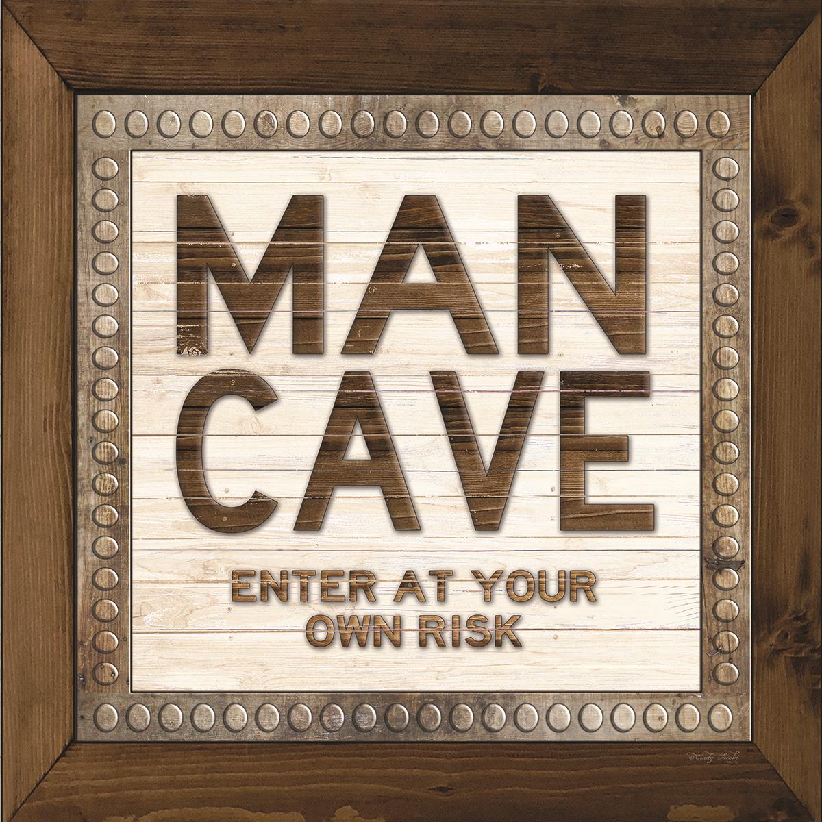 Man Cave By Cindy Jacobs Giclee Canvas