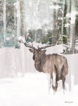 Grand Elk Ii By Stellar Design Studio Giclee Canvas