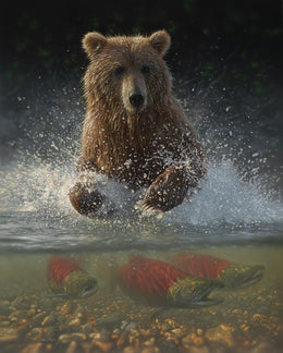 Lucky Hole By Collin Bogle Giclee Canvas
