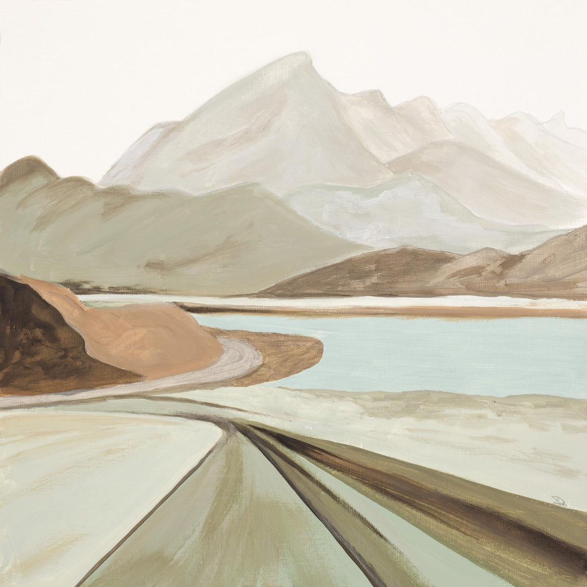 Serene Retorno By Patricia Pinto Giclee Canvas
