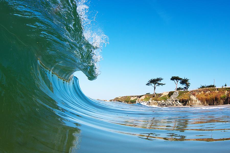 Ride The Wave Giclee Canvas