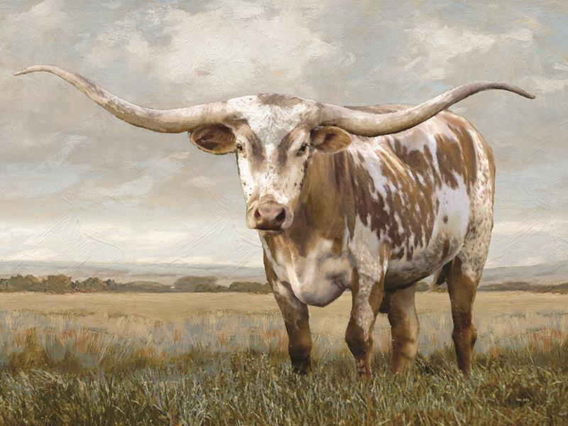Out Standing In His Field By Amber Sterling Giclee Canvas