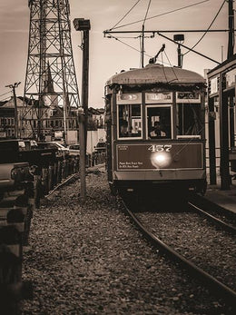New Orleans Street Car By Jd Studios Giclee Canvas
