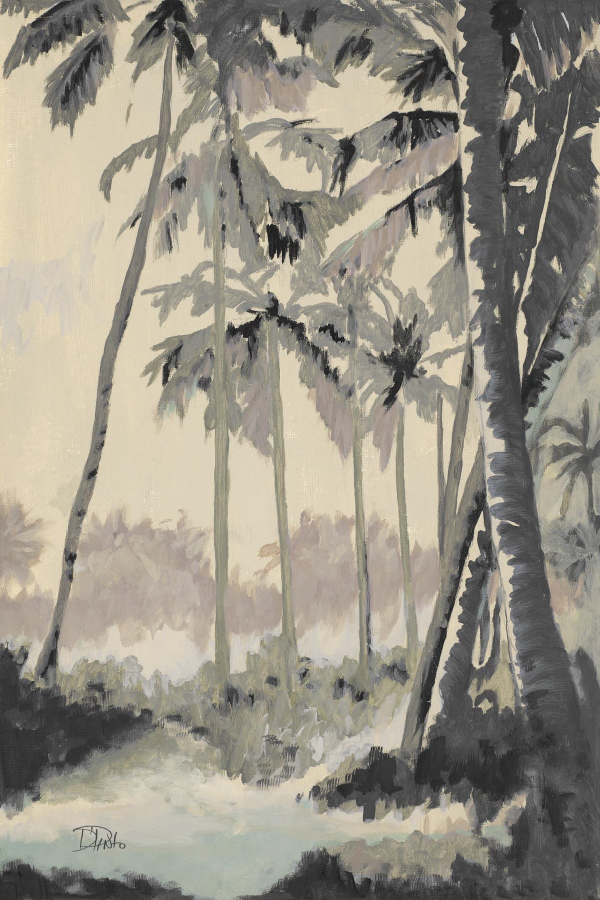 Tropical Forest By Patricia Pinto Giclee Canvas