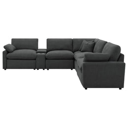 Collins  Modular Power Reclining Sectional Dark Grey