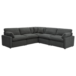 Collins  Modular Power Reclining Sectional Dark Grey