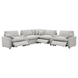Collins  Modular Power Reclining Sectional Dark Grey
