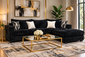 9500 BLACK - SECTIONAL