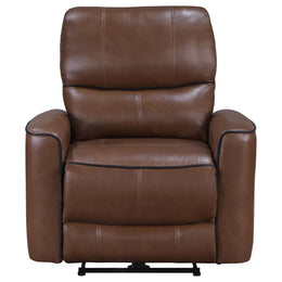 Greenfield Upholstered Power Recliner Chair Dove Grey