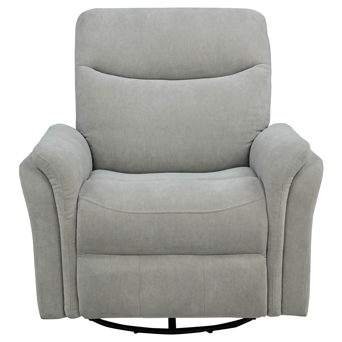 Adler Upholstered Power Swivel Glider Recliner