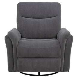 Adler Upholstered Power Swivel Glider Recliner