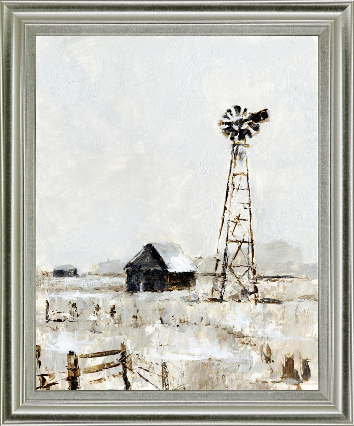 Rustic Prairie Ii By Ethan Harper 28X34 Framed Print