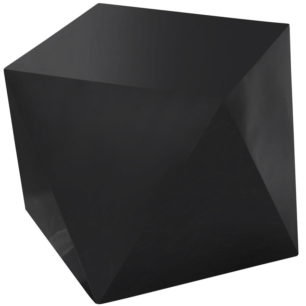 Meridian Gemma Matte Black End Table