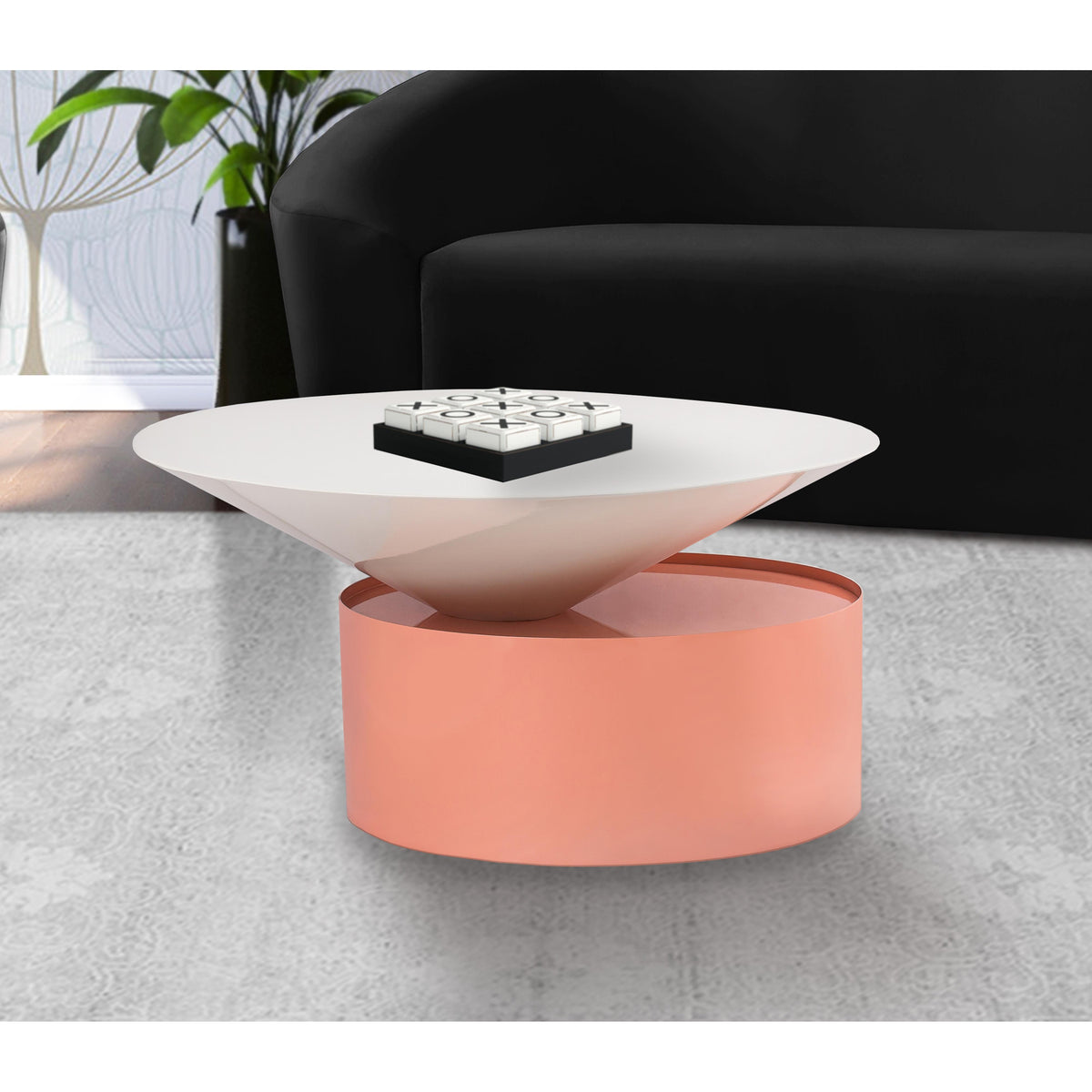Meridian Damon White Coffee Table