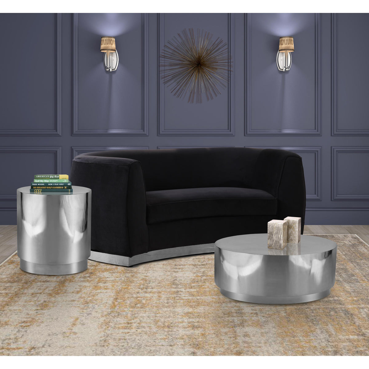 Meridian Jazzy Silver Coffee Table