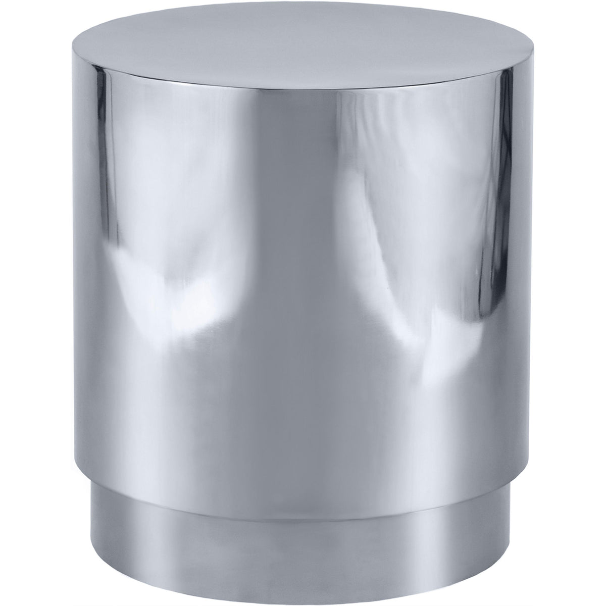 Meridian Jazzy Silver End Table