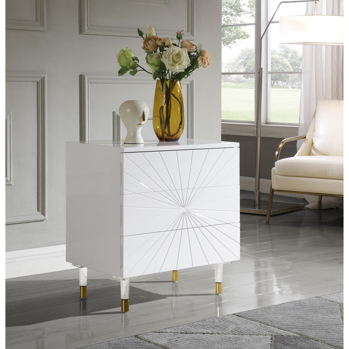 Meridian Starburst Side Table