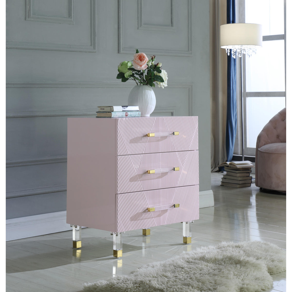 Meridian Anastasia Side Table