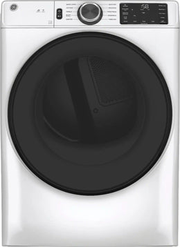 Package - GE - 4.8 Cu. Ft. High-Efficiency Stackable Smart Front Load Washer w/ Odorblock Ultra Fresh Vent System & Microban Technology and 7.8 Cu. Ft. Stackable Smart 10-Cycle Electric Dryer - White
