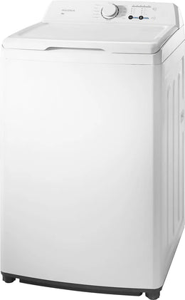 Package - Insignia™ - 3.7 Cu. Ft. High Efficiency 12-Cycle Top-Loading Washer and 6.7 Cu. Ft. Electric Dryer with Sensor Dry - White