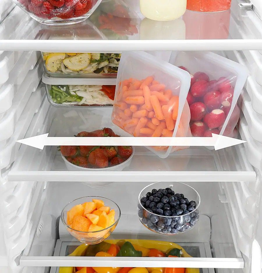 GE - 36 in. Wide 25.3 Cu. Ft. Side-by-Side Refrigerator with External Ice & Water Dispenser - Stainless Steel