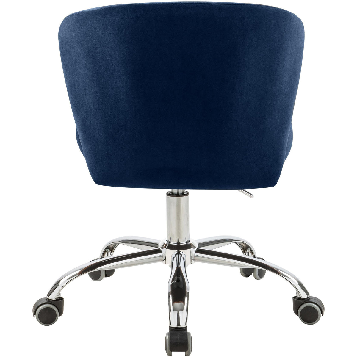 Meridian Finley Navy Velvet Office Chair