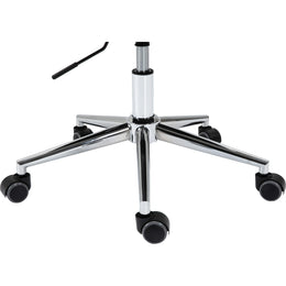 Meridian Hendrix White Vegan Leather Office Chair