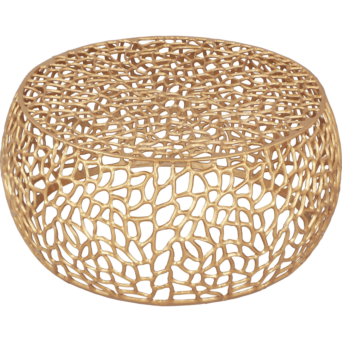 Meridian Priya Gold Coffee Table