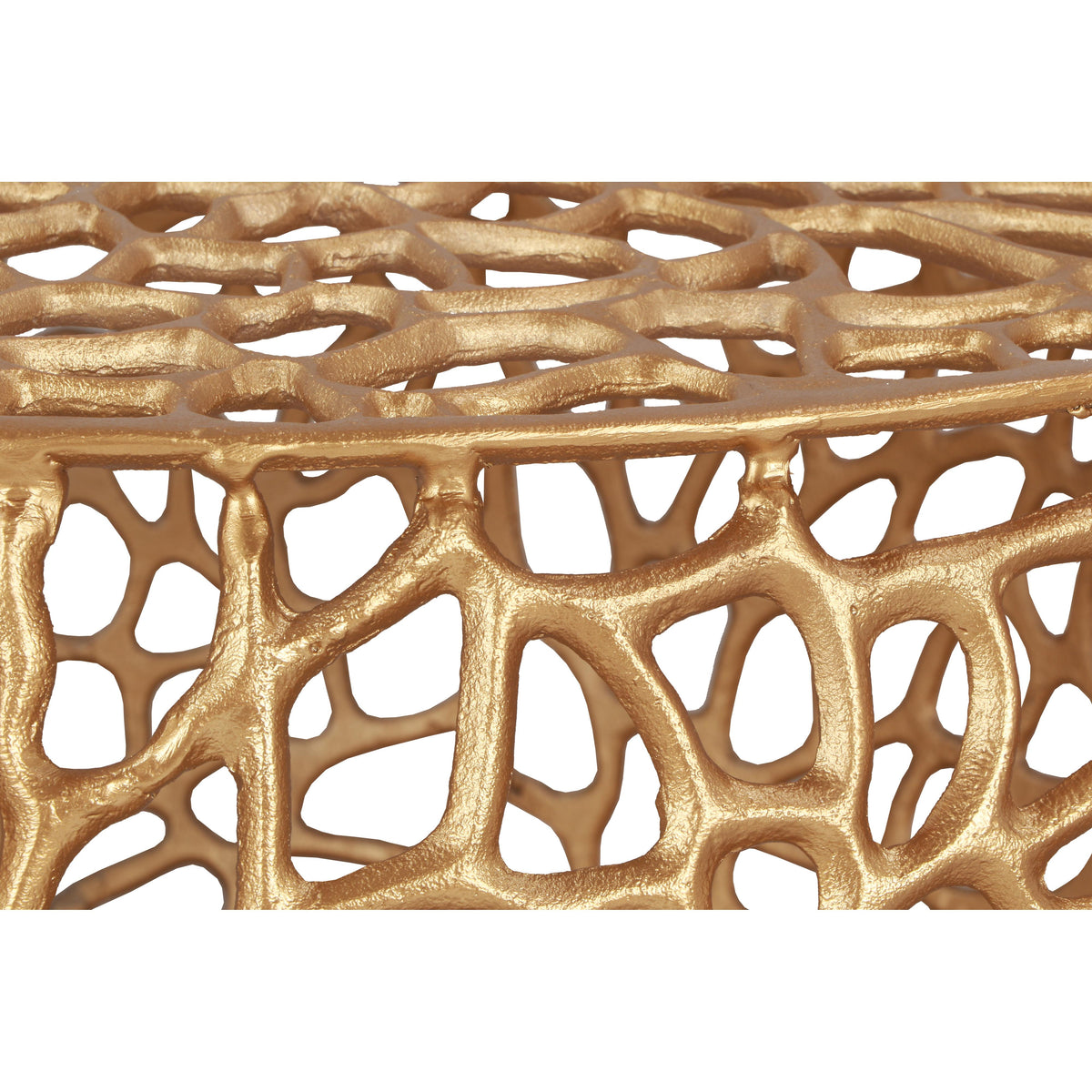 Meridian Priya Gold Coffee Table
