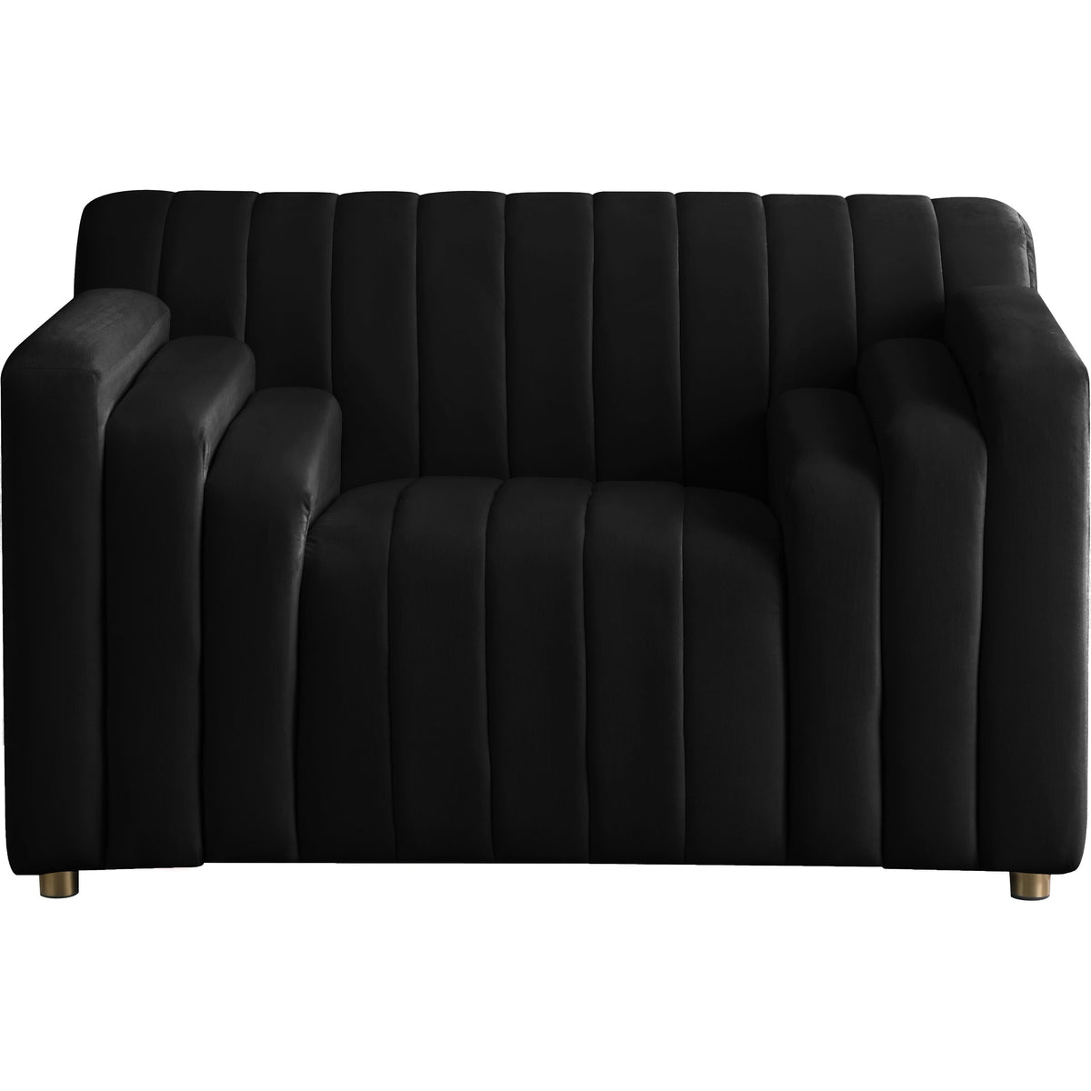 Meridian Naya Black Velvet Chair