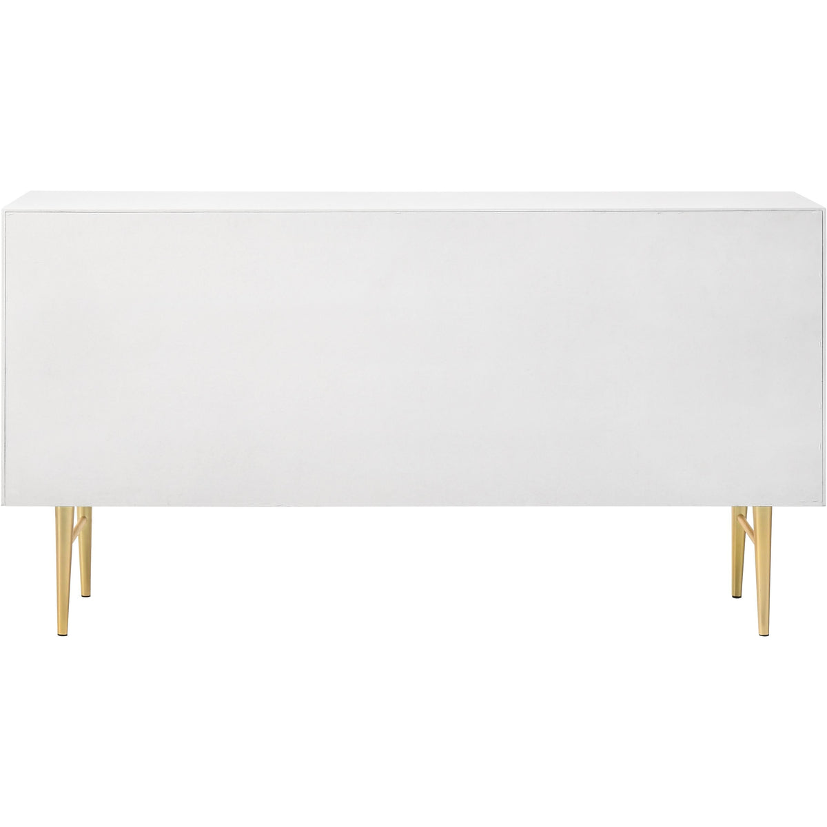 Meridian Modernist White Gloss Dresser