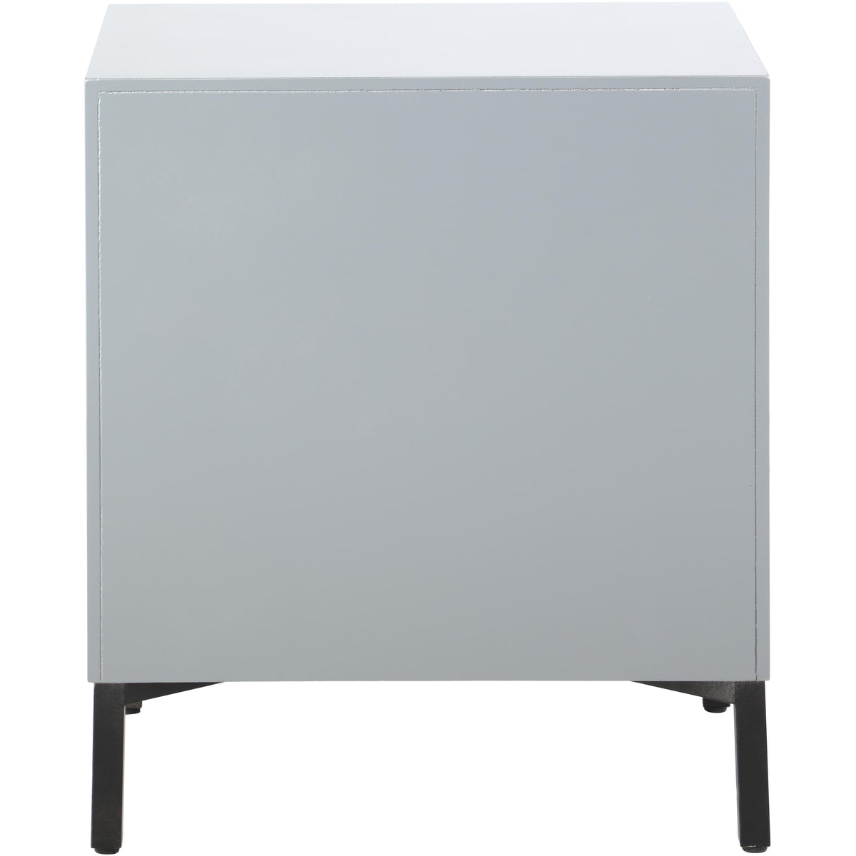 Meridian Glitz Antique Silver Side Table
