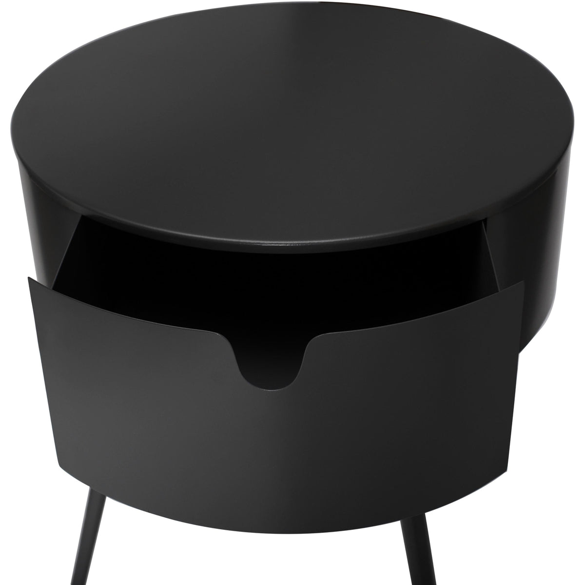 Meridian Bali Black Night Stand