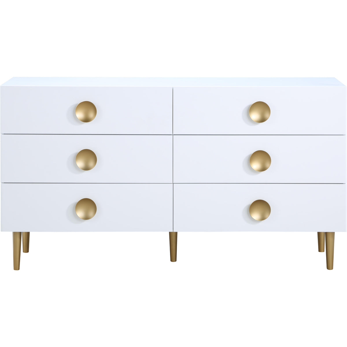 Meridian Zayne White Dresser