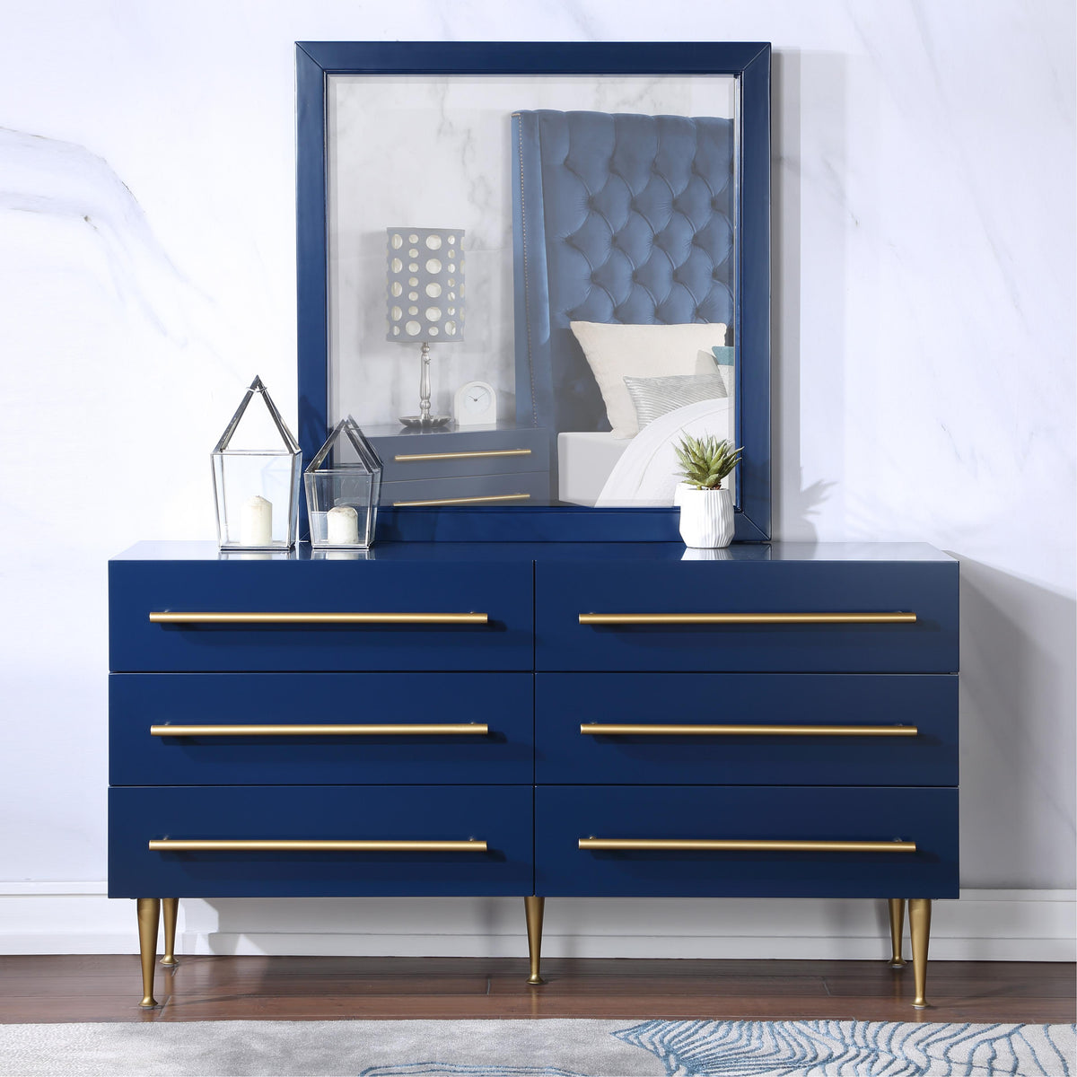 Meridian Marisol Navy Dresser