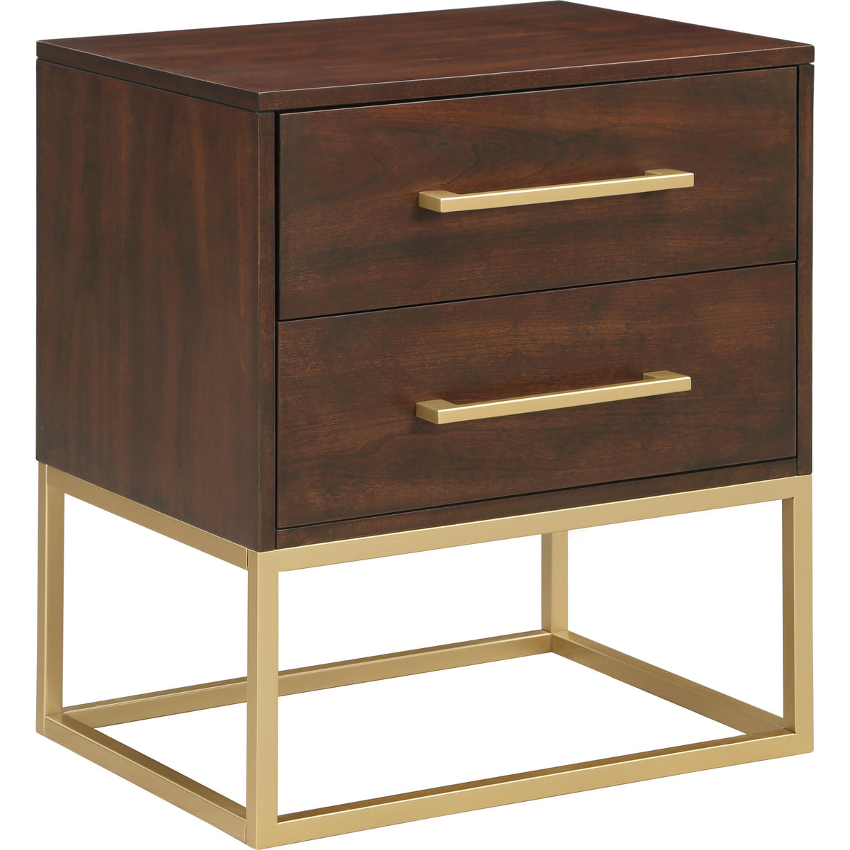 Meridian Maxine Brown Night Stand