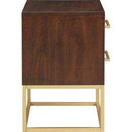 Meridian Maxine Brown Night Stand