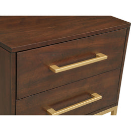 Meridian Maxine Brown Night Stand
