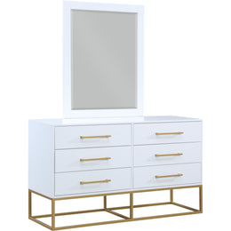 Meridian Maxine White Dresser