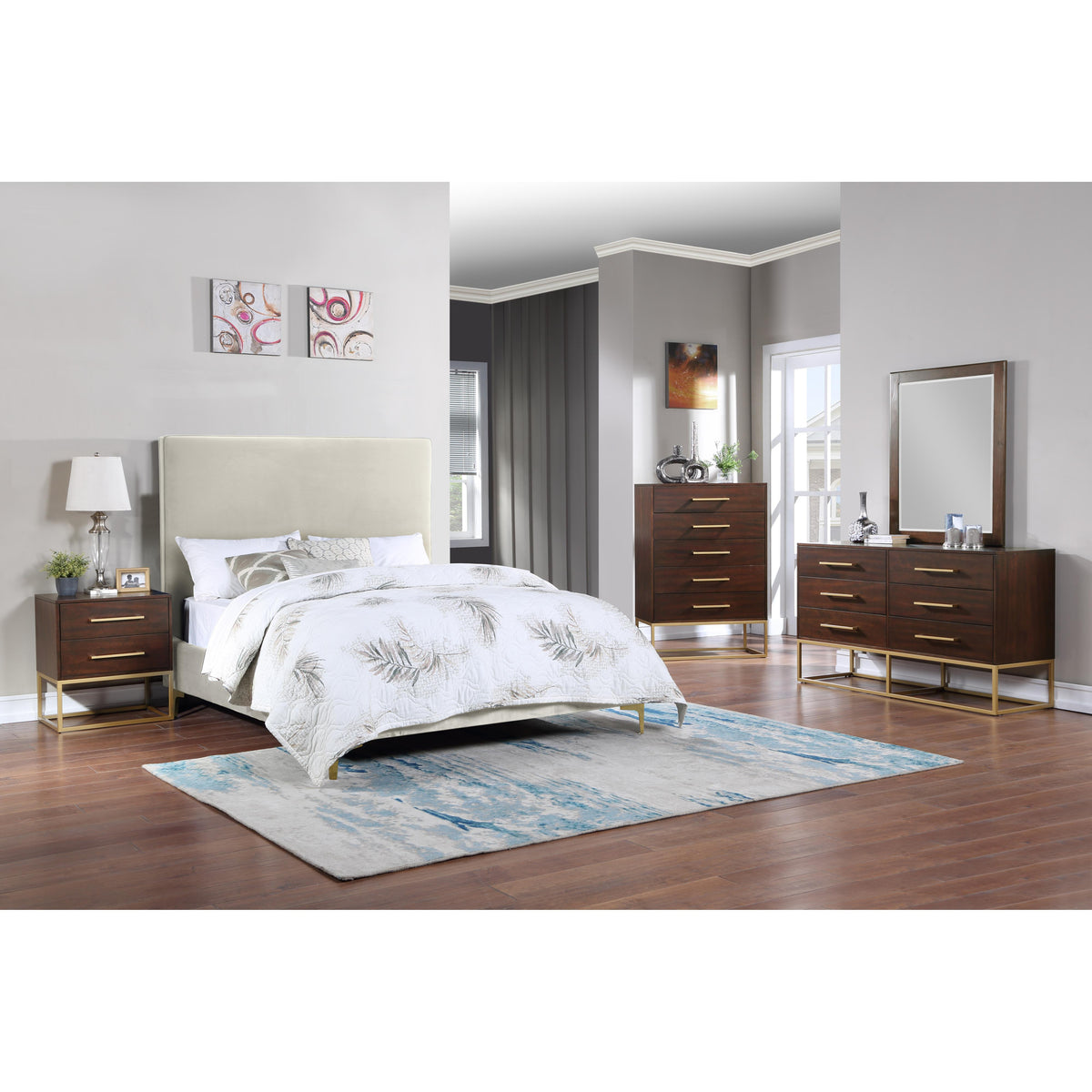Meridian Maxine Brown Mirror