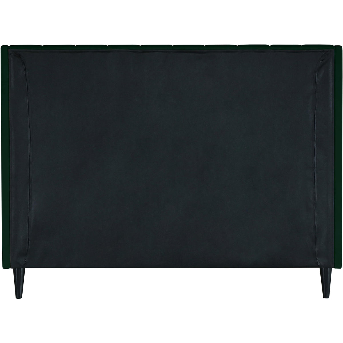 Meridian Eva Green Velvet Queen Bed